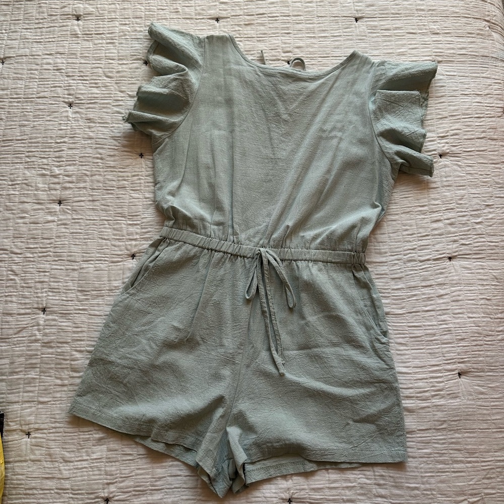 Light Blue Romper - Size L